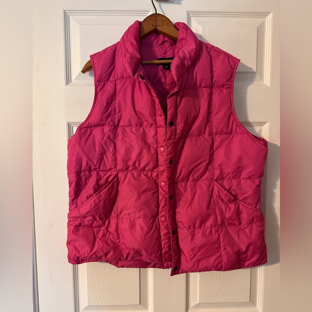 Lands End Down Vest